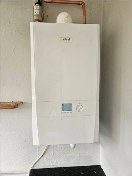 boiler installation in residential property